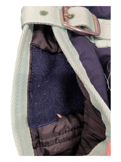 Smartpak Classic T/O Blanket *Missing Velcro* - Navy/Mint - 360g, 63" - USED