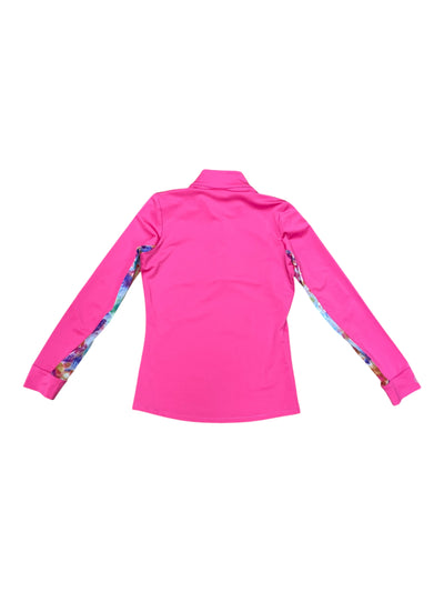 RJ Classics LS Sun Shirt - Pink/Tie Dye - Youth M (8-10) - USED