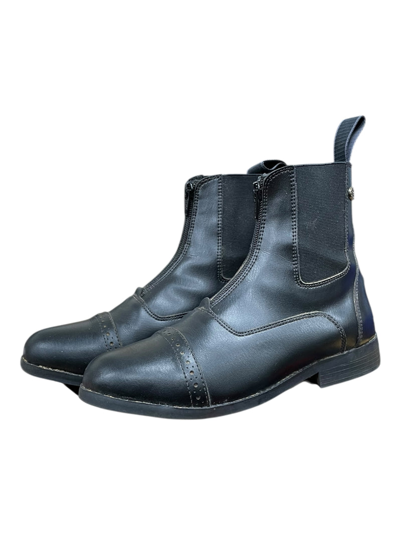 Equistar Paddock Boots - Black - 7L - USED