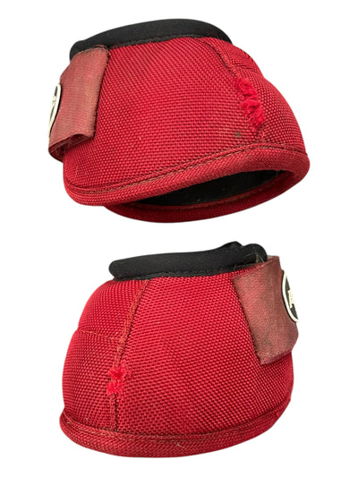 Pro Choice No Turn Bell Boots - Red - Approx M - USED