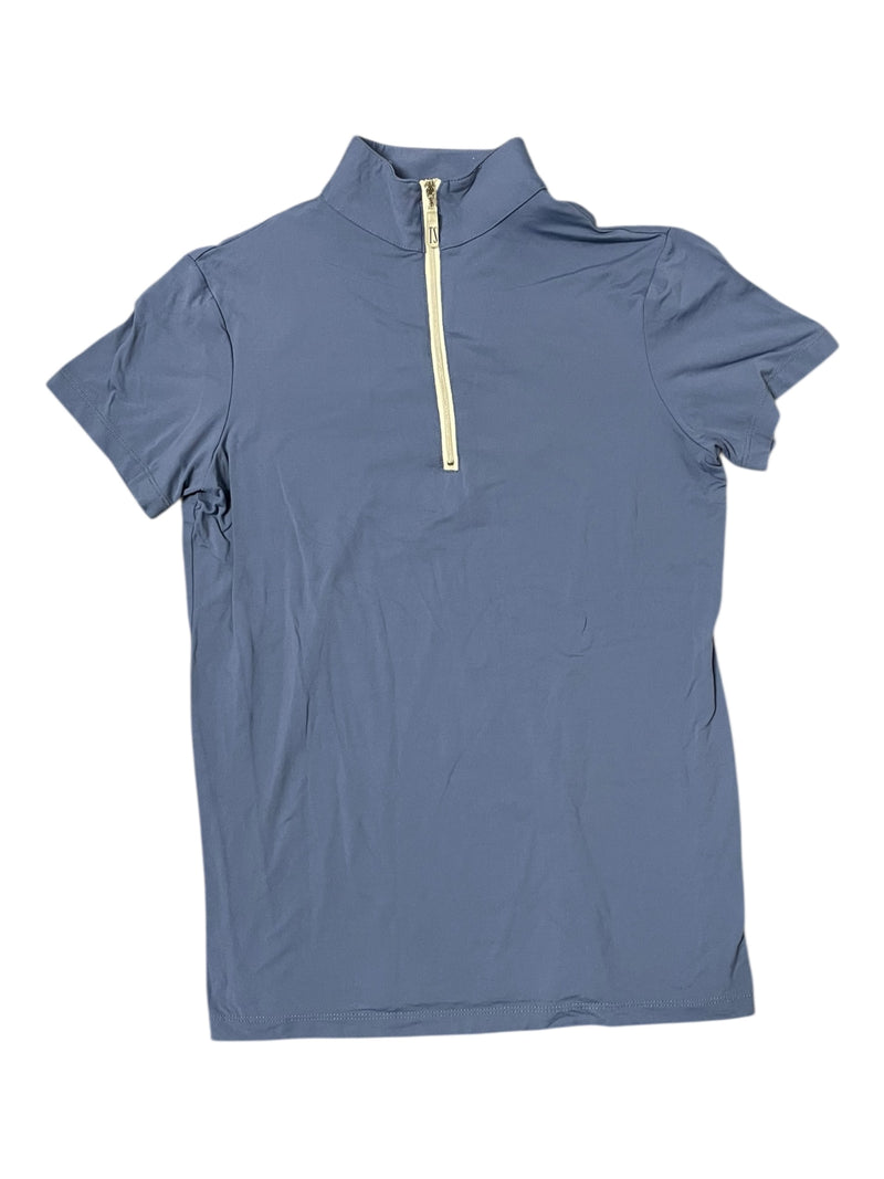 Tailored Sportsman SS Sun Shirt - Blue/White - S - USED