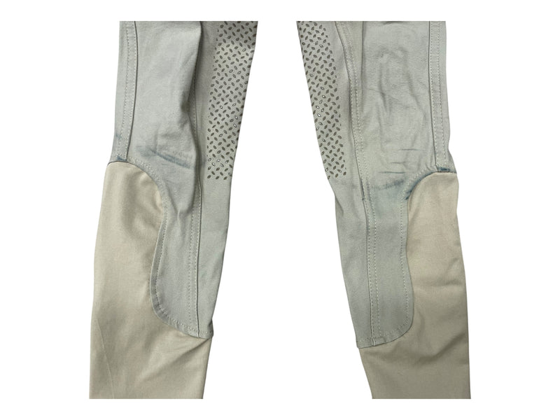 KP Breech - Tan/Brown Piping - Youth 14 - USED