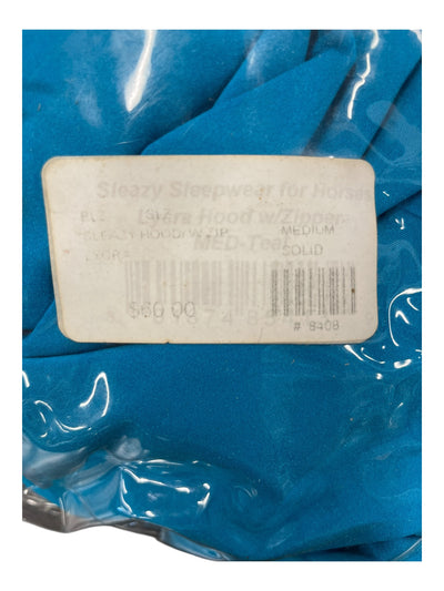 Sleazy Sleepwear Hood W/ Zipper *NWT* - Teal - M - USED