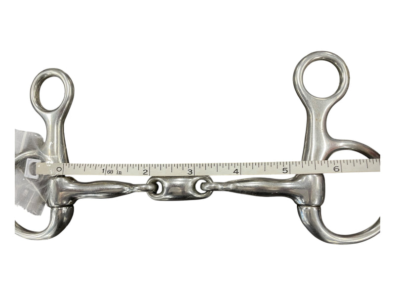 Baucher Snaffle W/ Lozenge - SS - Approx 5 1/4" - USED