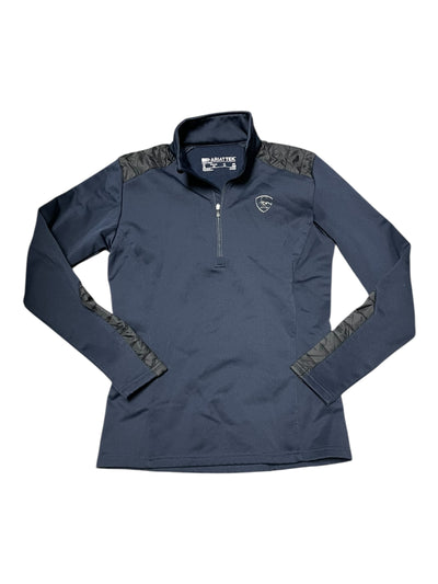 Ariat 1/4 Zip Pullover - Navy - XS - USED