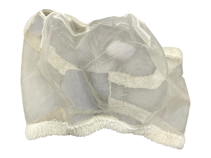 Roma Fly Mask - White - F/S - USED