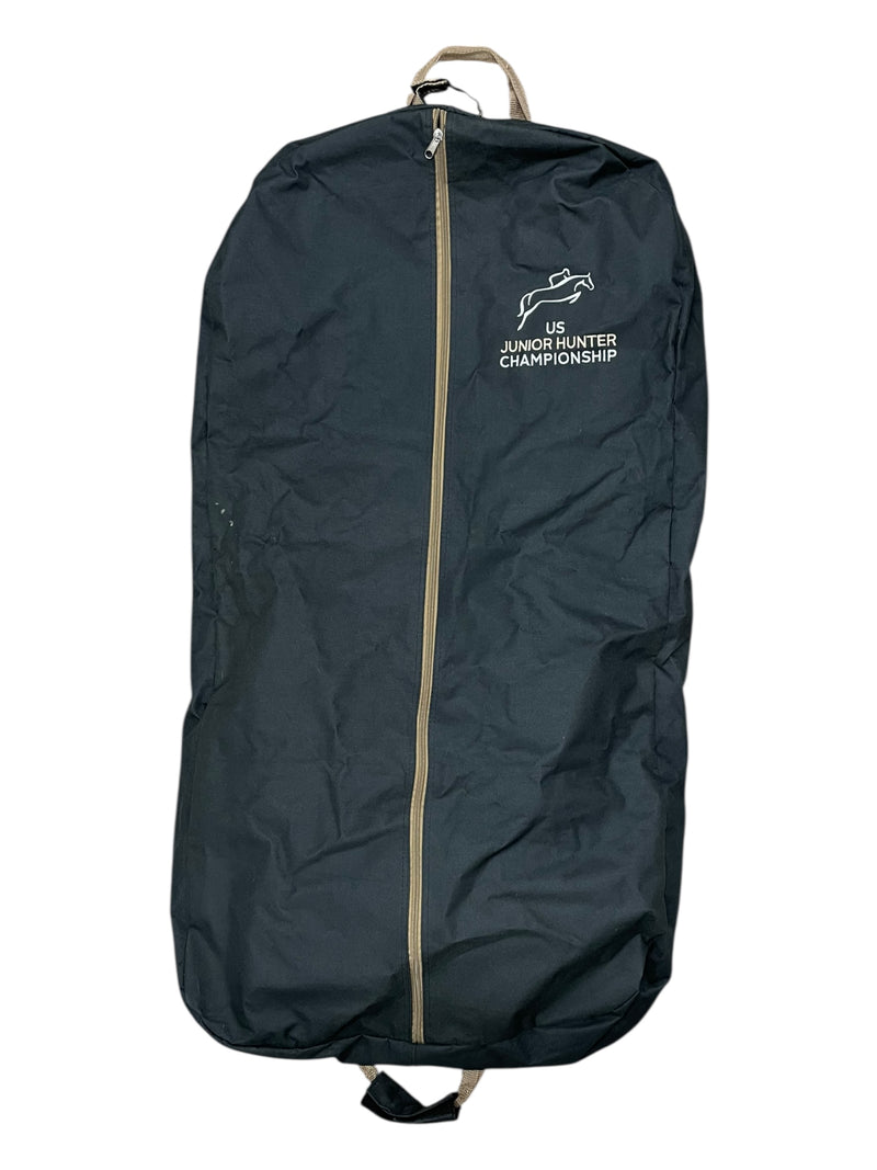 Hunter Championship Garment Bag - Black - Approx 37" x 23" - USED