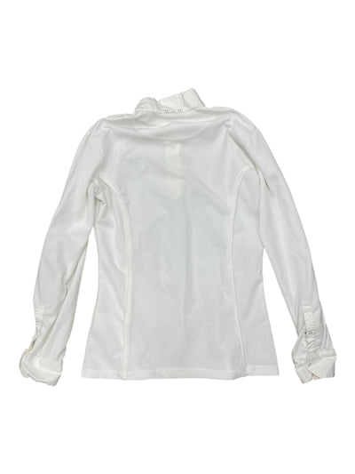Tuffrider LS Show Shirt - White - M - USED