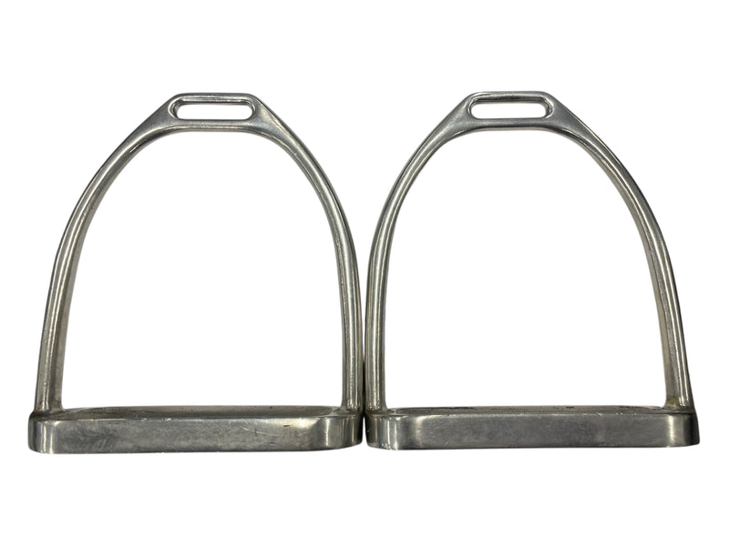 Fillis Stirrups *No Treads* - SS - Approx 4.5" - USED