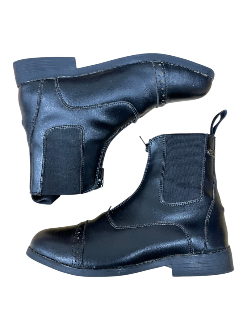 Equistar Paddock Boots - Black - 7L - USED