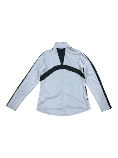 Kerrits Lightweight Zip Jacket - Grey/Black - L - USED