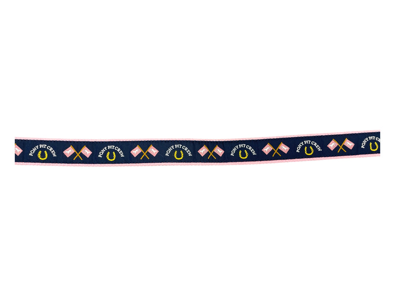 Eliza B Belt - Navy/Pink - 28 - USED