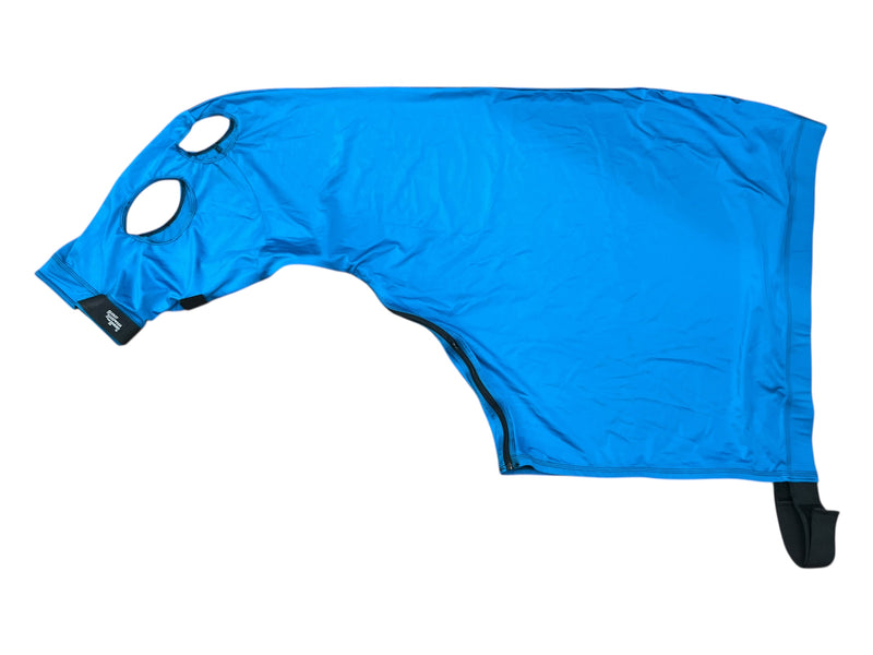 Sleazy Sleepwear Hood W/ Zipper *NWT* - Teal - M - USED