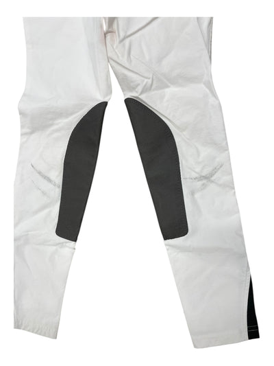 Kerrits KP Breech - White/Gray - Youth L - USED