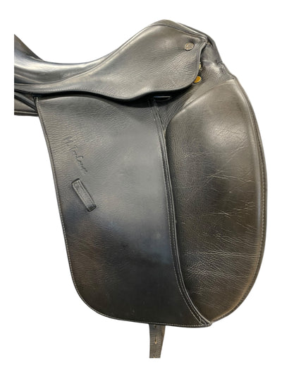 M Toulouse Aachen DR Saddle - Black - 18" / Wide - USED