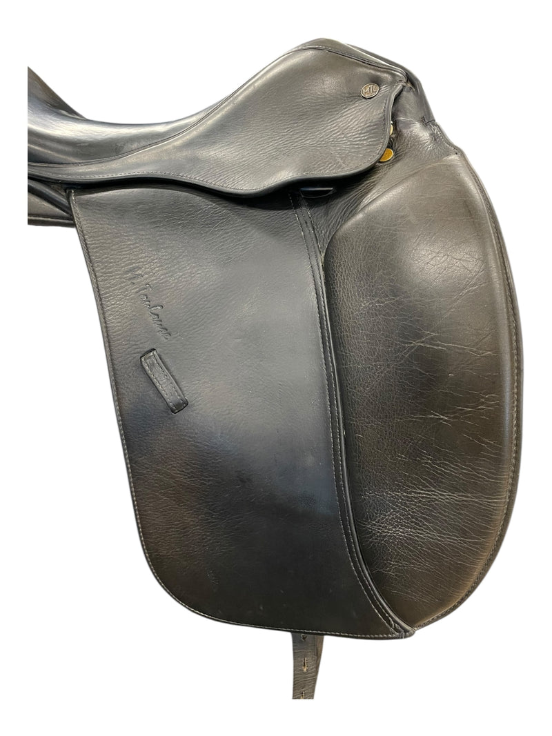 M Toulouse Aachen DR Saddle - Black - 18" / Wide - USED