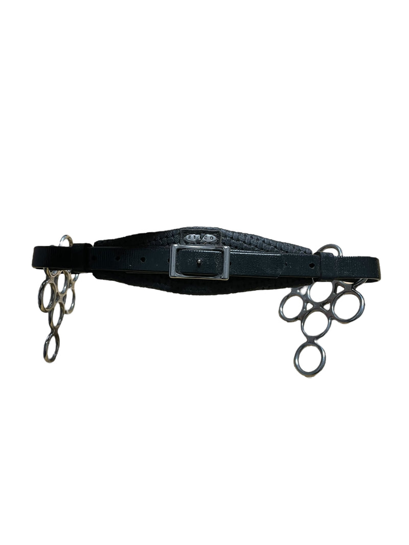 Zilco Flower Hackamore - Black - One Size - USED