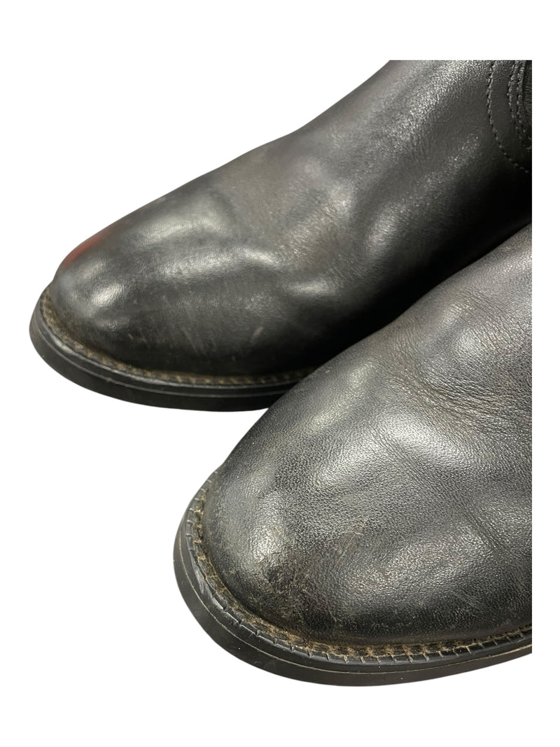 Ariat Short Western Boots - Black - 6.5B - USED