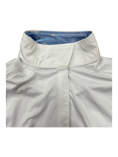 Tailored Sportsman LS Show Shirt - White/Blue - S - USED