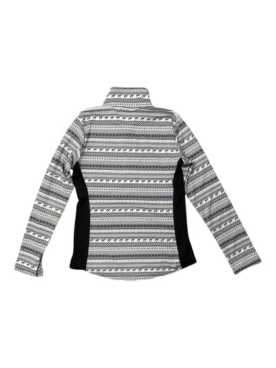 Kerrits 1/4 Zip Pullover - Black/White - S - USED