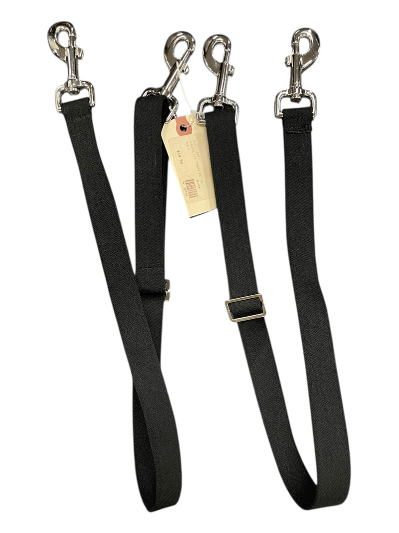 Elastic Leg Straps *NWT* - Black - Adjustable - USED