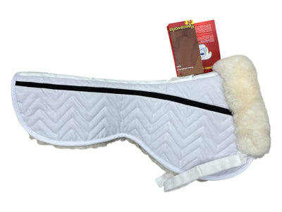 Fleeceworks Classic 1/2 Pad *NWT* - White - 19" Spine - USED