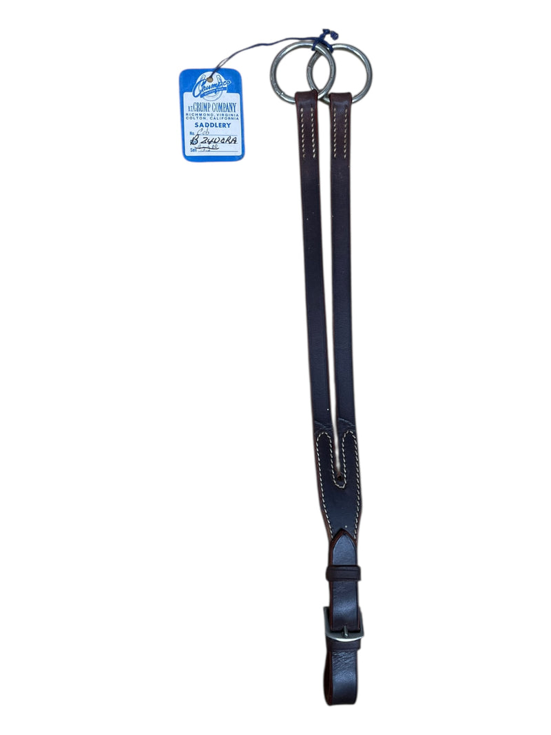 Crump Running Martingale Attachment *NWT* - Brown - Cob - USED