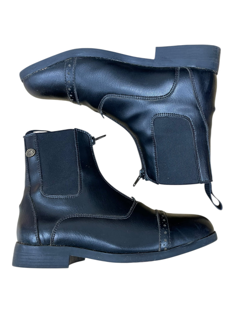 Equistar Paddock Boots - Black - 7L - USED