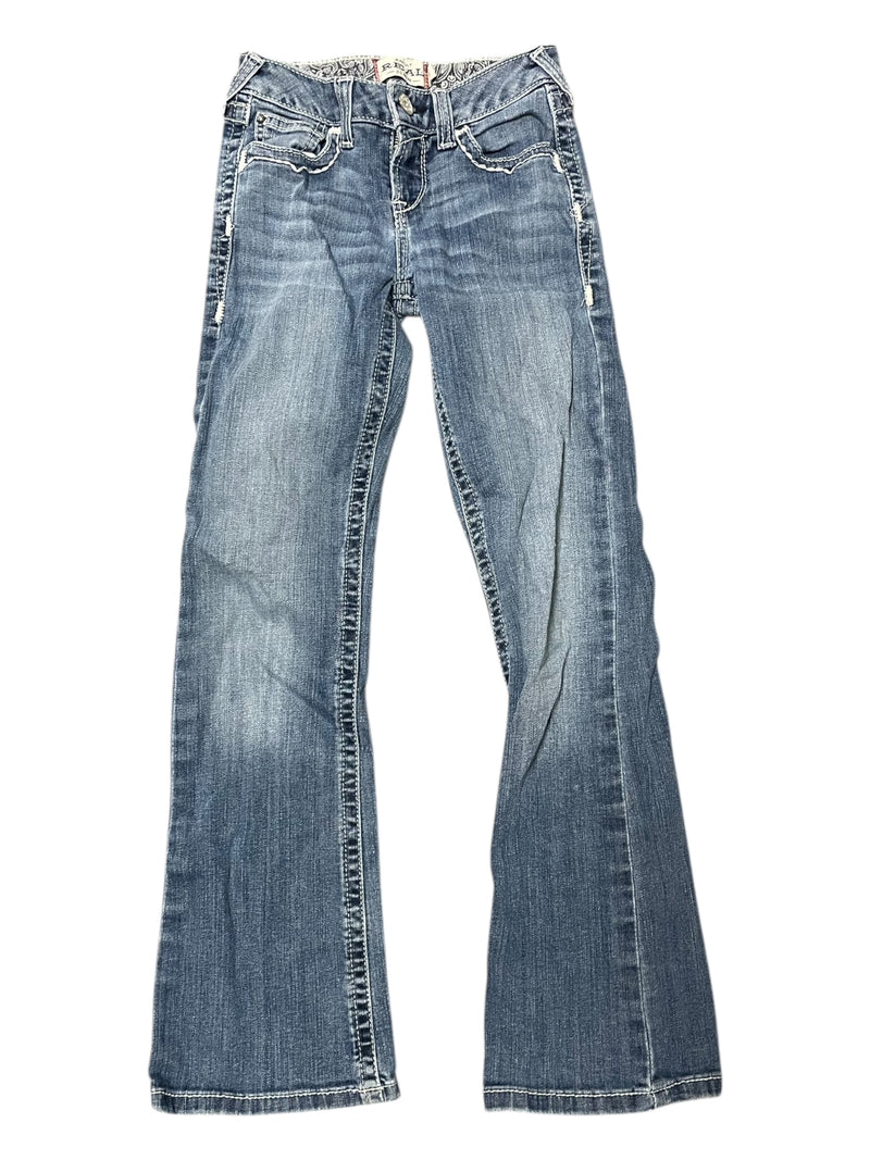 Ariat Jean - Washed Denim - Girls 10 - USED