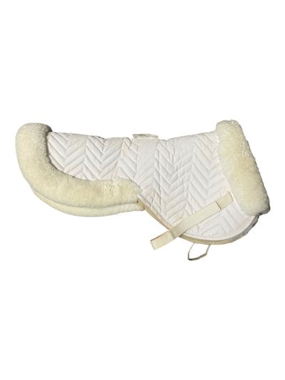 Fleeceworks AP Sheepskin Shimmable 1/2 Pad - White - L - USED