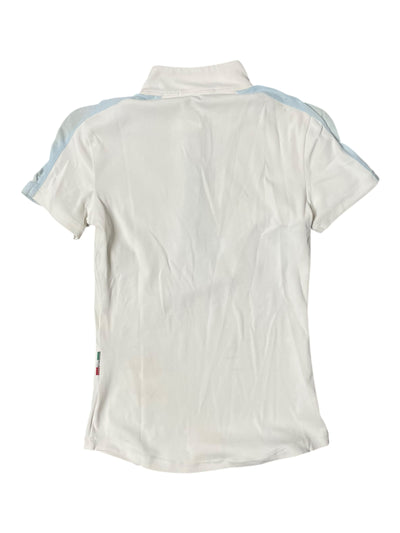Alessandro Albanese SS Show Shirt - White/Blue - M - USED