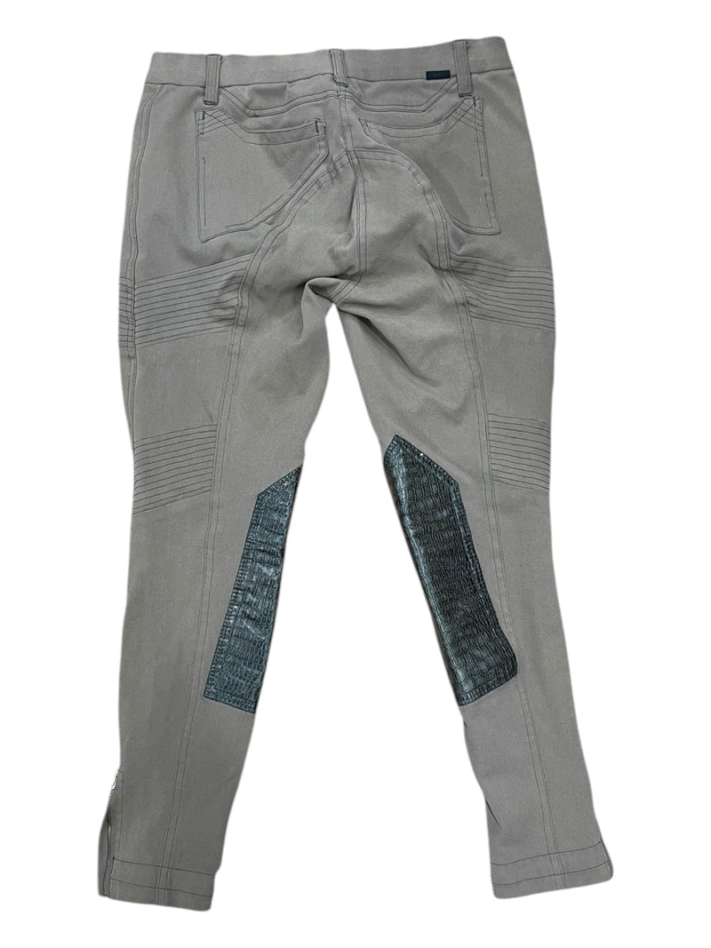 GhoDho KP Breech - Brown/Faux Croc Black - 32 - USED