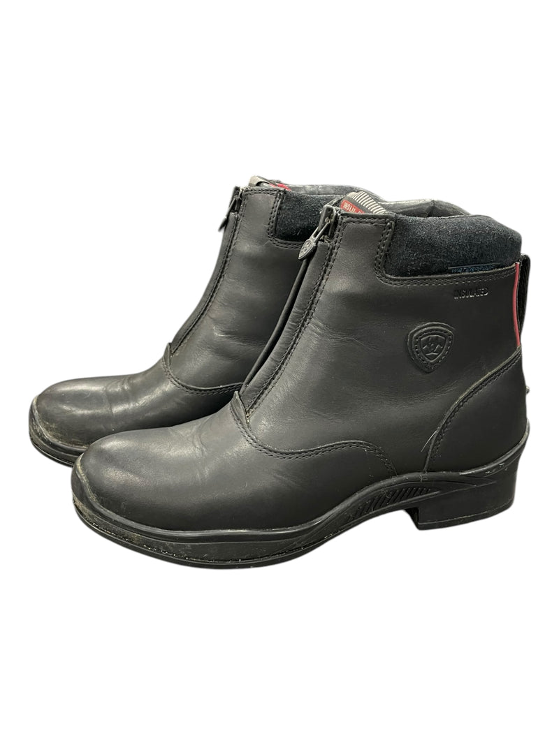 Ariat Insulated Paddock Boots - Black - 8B - USED