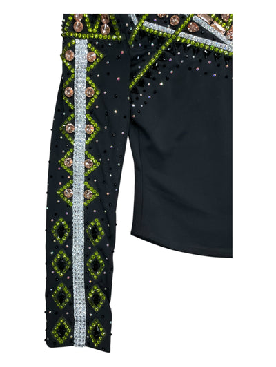 Western All Day Shirt - Black/Bling - Custom Measurements - USED