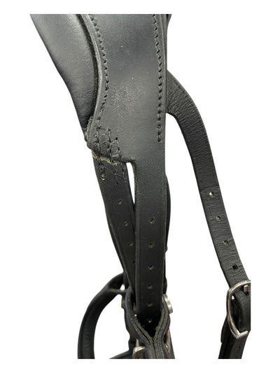 Antares Precision Crank Noseband Bridle - Black - 2 (Full) - USED