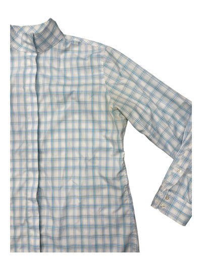 Tailored Sportsman Show Shirt - White/Blue/Green - 12 - USED