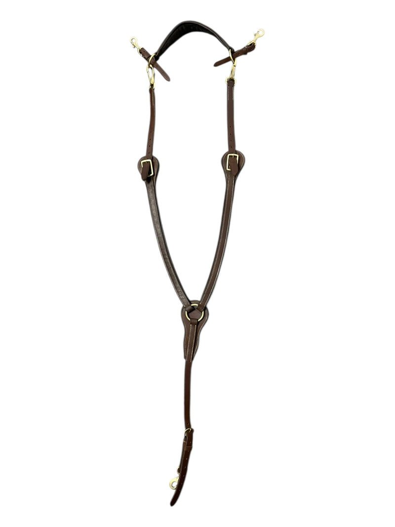 Billy Royal Deluxe Padded Adj. Trail Breastcollar - Dark Oil - One Size - USED
