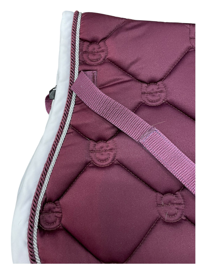 Equestrian Stockholm Jump Pad - Purple White Edge - Pony - USED