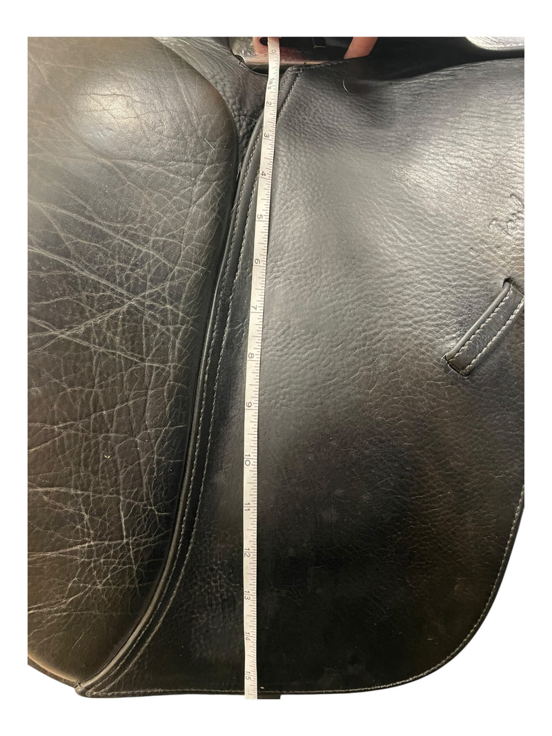 M Toulouse Aachen DR Saddle - Black - 18" / Wide - USED