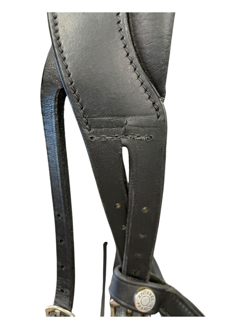 Antares Precision Crank Noseband Bridle - Black - 2 (Full) - USED