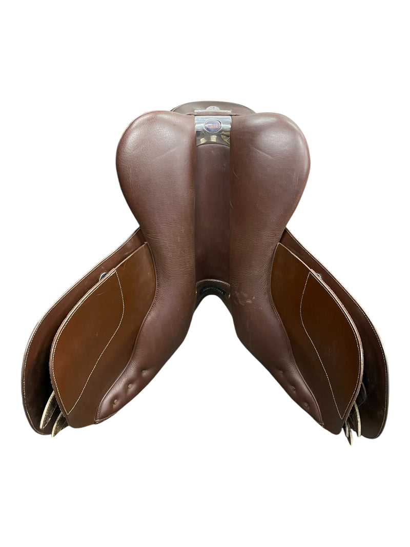 2015 Bates Caprilli CC Saddle - Brown - 43cm (17") - Adj. Gullet - USED