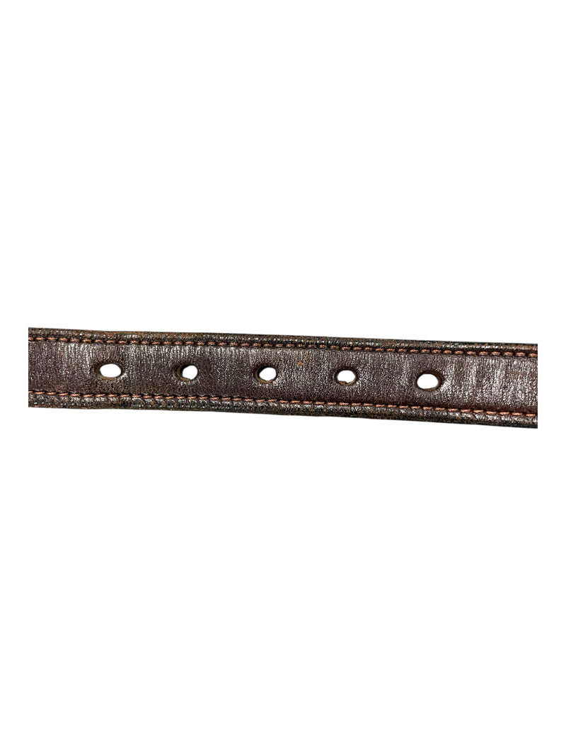 Tory Leather Belt - Brown - 24 - USED