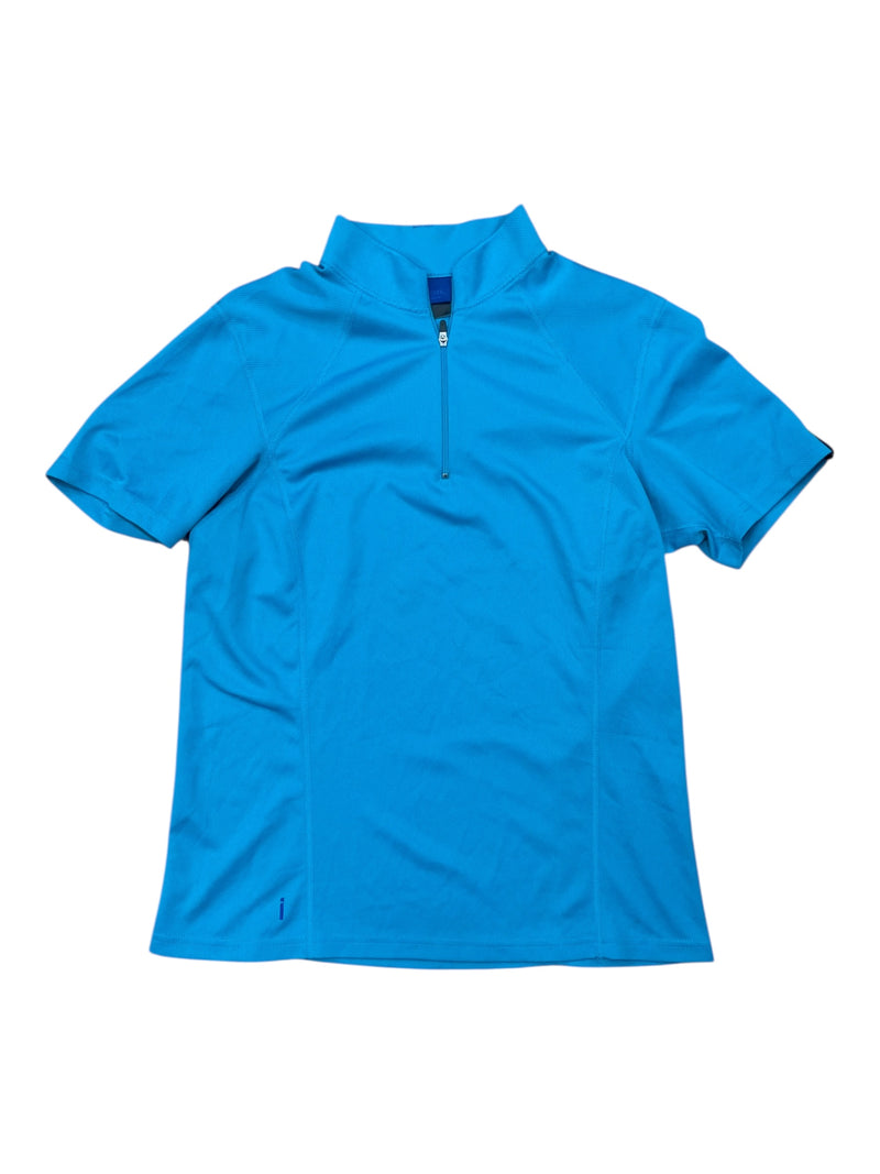 Irideon SS 1/4 Zip - Blue - S - USED
