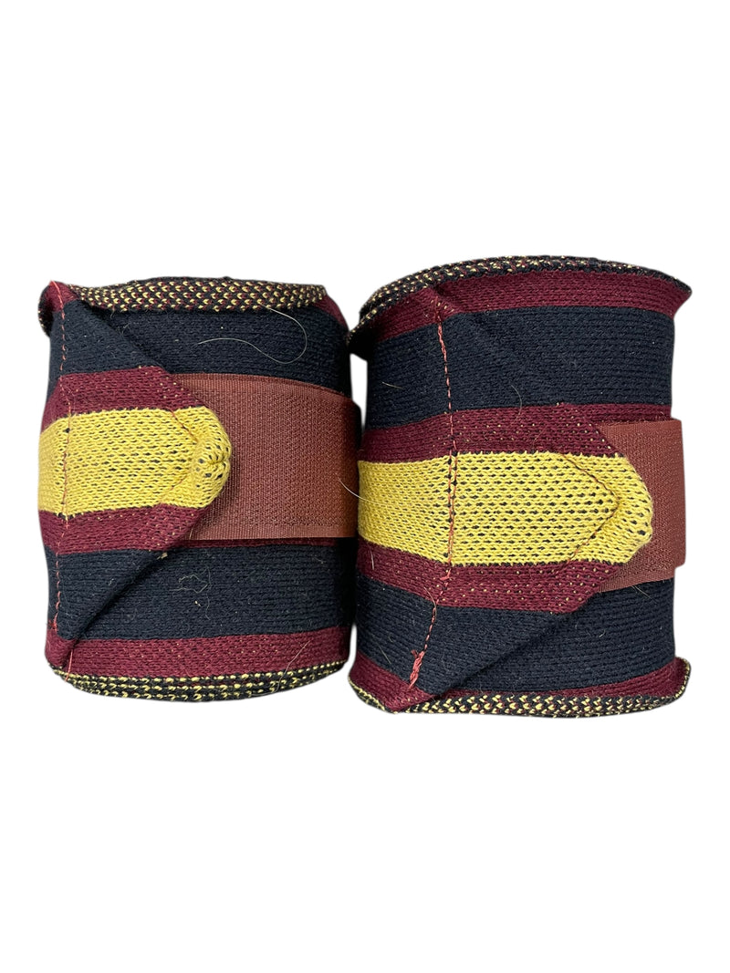 Polos *Set Of 2* - Navy/Maroon/Yellow Stripe - USED