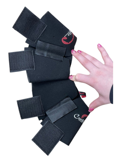 Cavallo Pastern Wraps *Pair, NWT* - Black - L (Boot Size 4-6) - USED