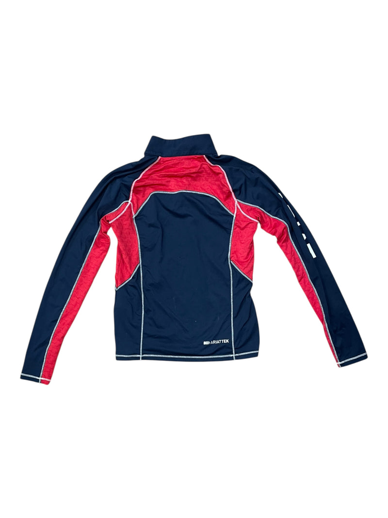 Ariat Coldseries Base Layer - Red/Navy - Youth M - USED