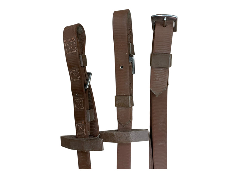 Rubber Reins - Brown - F/S - USED