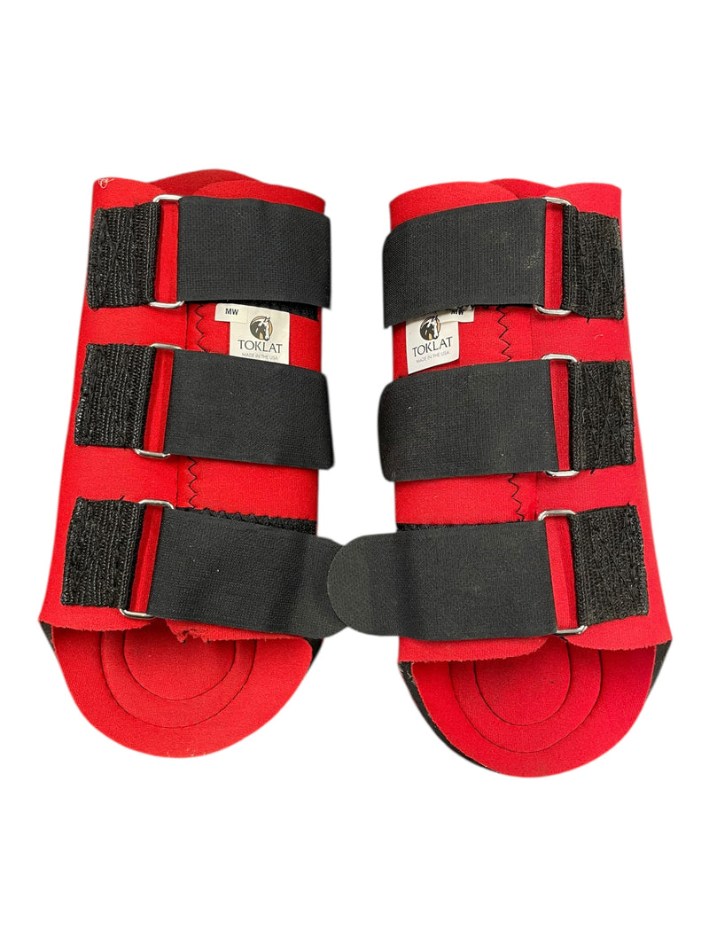Toklat Splint Boots - Red/Black - Med Wide - USED