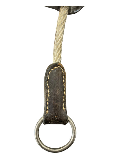 Eggbutt Gag W/ Rope Cheeks - SS - Approx 4 3/4" - USED