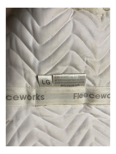Fleeceworks AP Sheepskin Shimmable 1/2 Pad - White - L - USED
